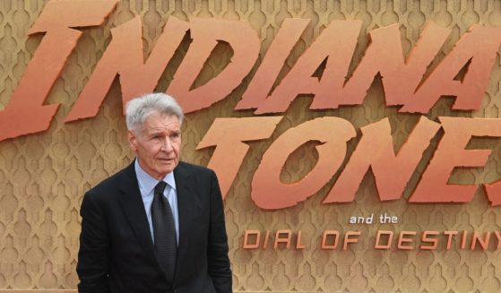 Harrison Ford attends the "Indiana Jones and the Dial of Destiny" U.K. premiere on June 26 in London.