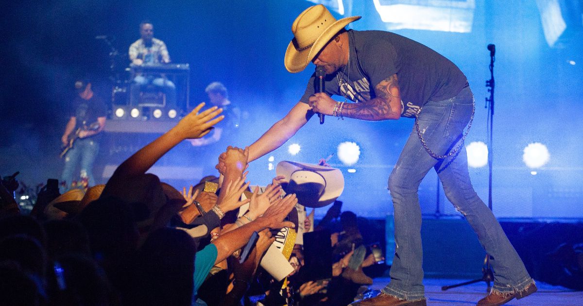 Jason Aldean thanks fans for the overwhelming success of ‘Try That in a Small Town’.