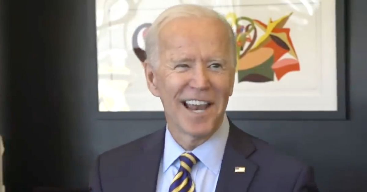 "Only you would ask that," President Joe Biden told Fox News' Peter Doocy.