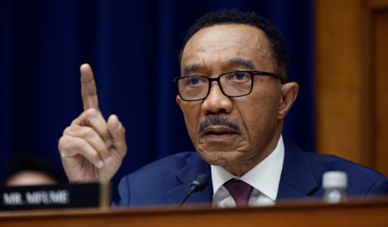 Rep. Kweisi Mfume questions witnesses during a subcommittee hearing on Capitol Hill on March 8 in Washington, D.C.