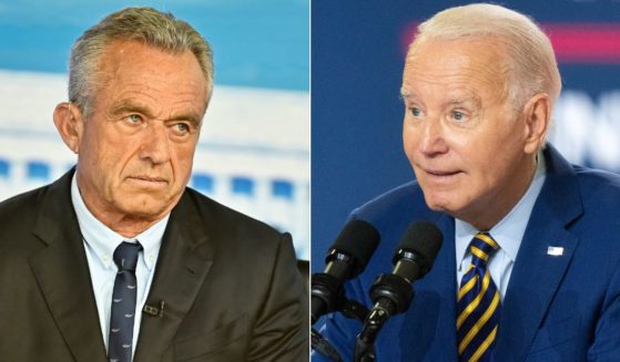 On Friday, Robert Kennedy Jr., left, took to Twitter to give his opinion on President Joe Biden, right, approving the U.S. sending cluster bombs to Ukraine as part of their war efforts against Russia.