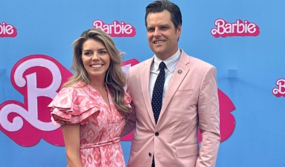 Republican Rep. Matt Gaetz and his wife Ginger were criticized on Tuesday for attending an event for the new "Barbie" film.