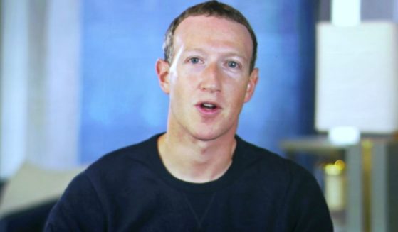 Meta CEO Mark Zuckerberg, is seen speaking via video in a file photo from 2022.