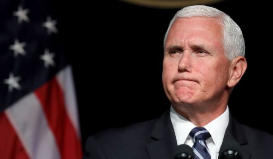 Former Vice President Mike Pence, seen in a 2018 file photo, may find it difficult to recover politically from an unfortunate phrase he uttered during an interview with Tucker Carlson.