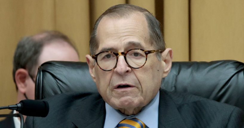 Democratic Rep. Jerrold Nadler of New York speaks during a House Judiciary Committee hearing in the Rayburn House Office Building in Washington on June 22, 2022.