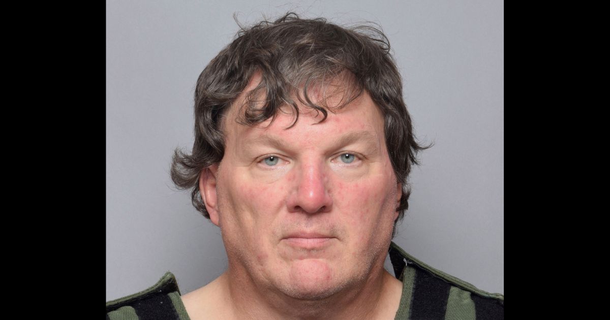 This booking image shows Rex Heuermann, a Long Island architect who was charged with murder on Friday in the deaths of three of the 11 victims in a long-unsolved string of killings known as the Gilgo Beach murders.