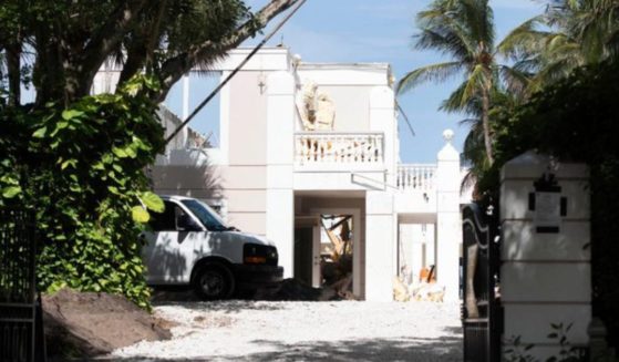 The former home of Rush Limbaugh in Palm Beach, Florida, is being demolished.