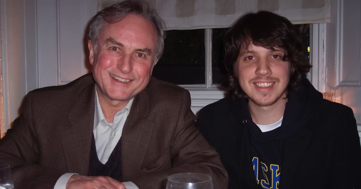 Josh Timonen, right, recently shared the story of his journey to faith after working with celebrity atheist Richard Dawkins, left, for five years.