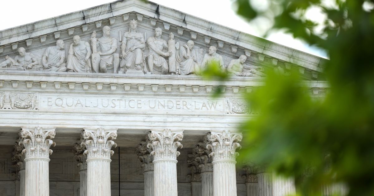 The U.S. Supreme Court is seen on June 27 in Washington, D.C.