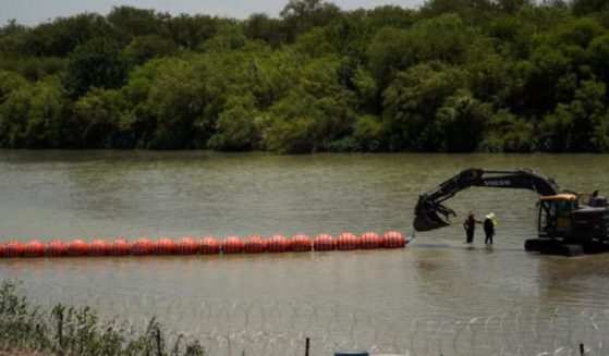Beginning last week, Texas began deploying an orange floating barrier in the Rio Grande in an effort to prevent illegal immigrants from crossing the border.