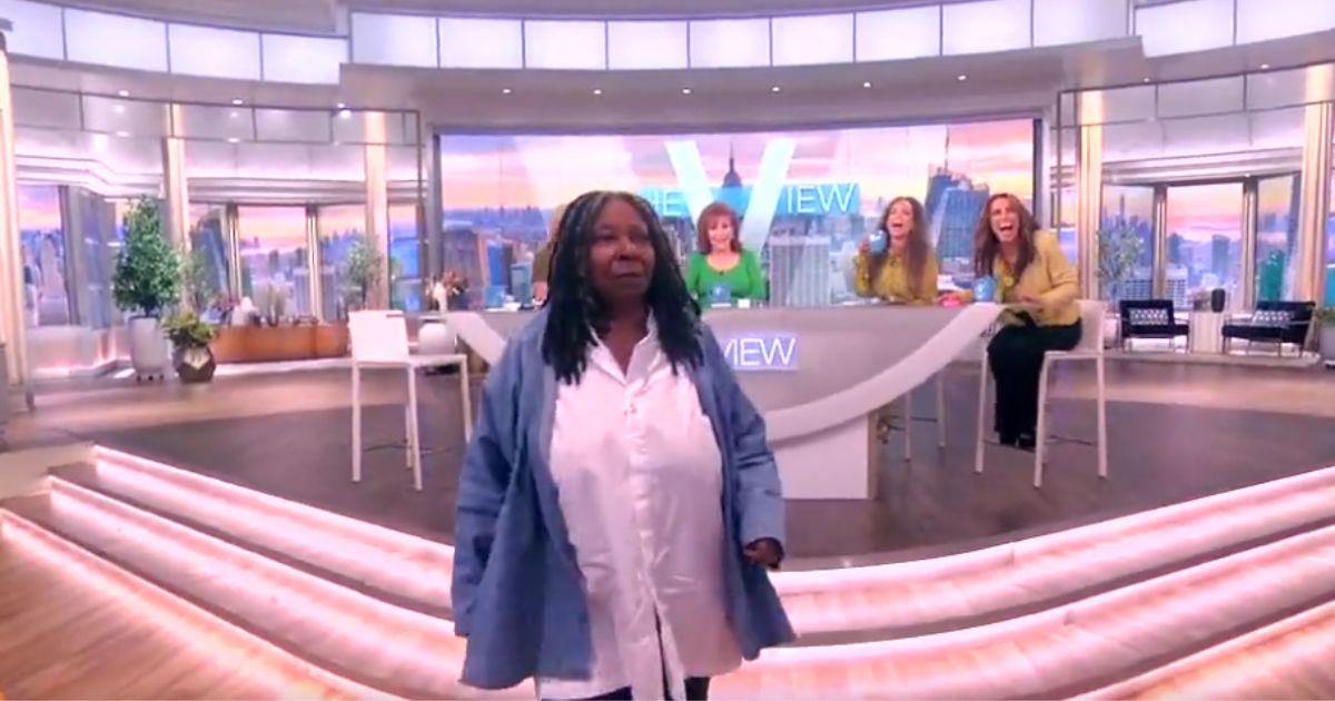 On Tuesday, "The View" co-host Whoopi Goldberg left the show's stage during a segment discussing country music singer Miranda Lambert and her recent controversy.