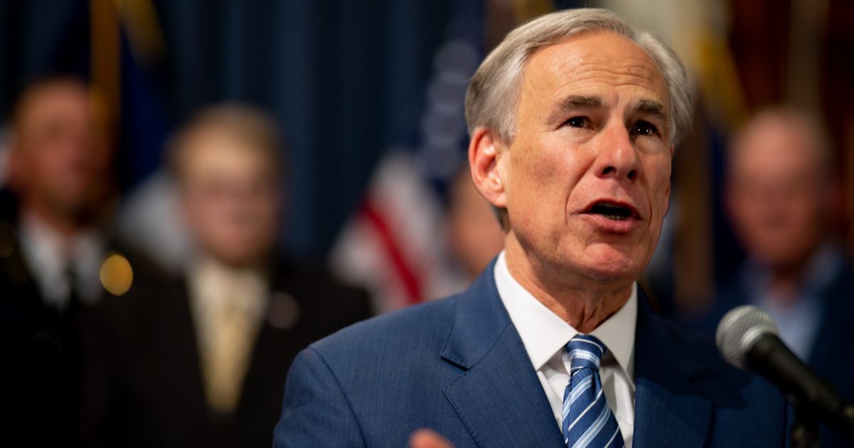 Texas Gov. Greg Abbott speaks at a news conference in the state Capitol on June 8 in Austin, Texas.