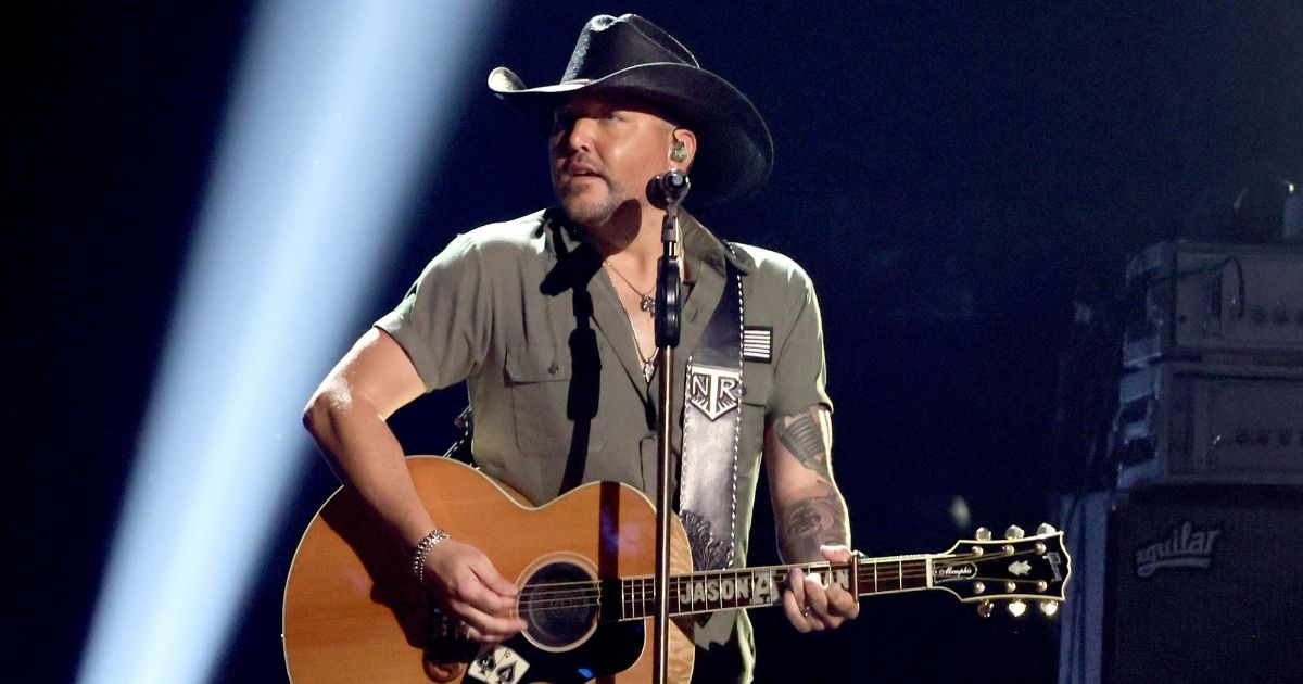 Jason Aldean performs onstage during the 58th Academy Of Country Music Awards at The Ford Center at The Star on May 11 in Frisco, Texas.