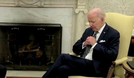 President Joe Biden meets with Israeli President Isaac Herzog on Tuesday at the White House.
