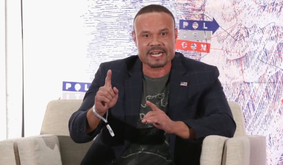 Dan Bongino speaks onstage during Politicon 2018 at Los Angeles Convention Center on Oct. 21, 2018, in Los Angeles.
