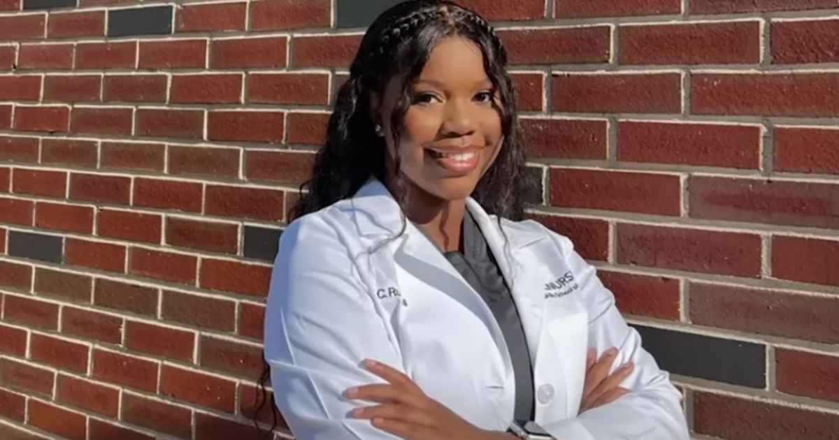 This YouTube screen shot shows Carlee Russell, who was missing for 49 hours beginning the evening of July 13, 2023 in Hoover, Alabama.