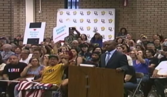 Tony Thurmond, a California public school superintendent, was removed from a California school board meeting.