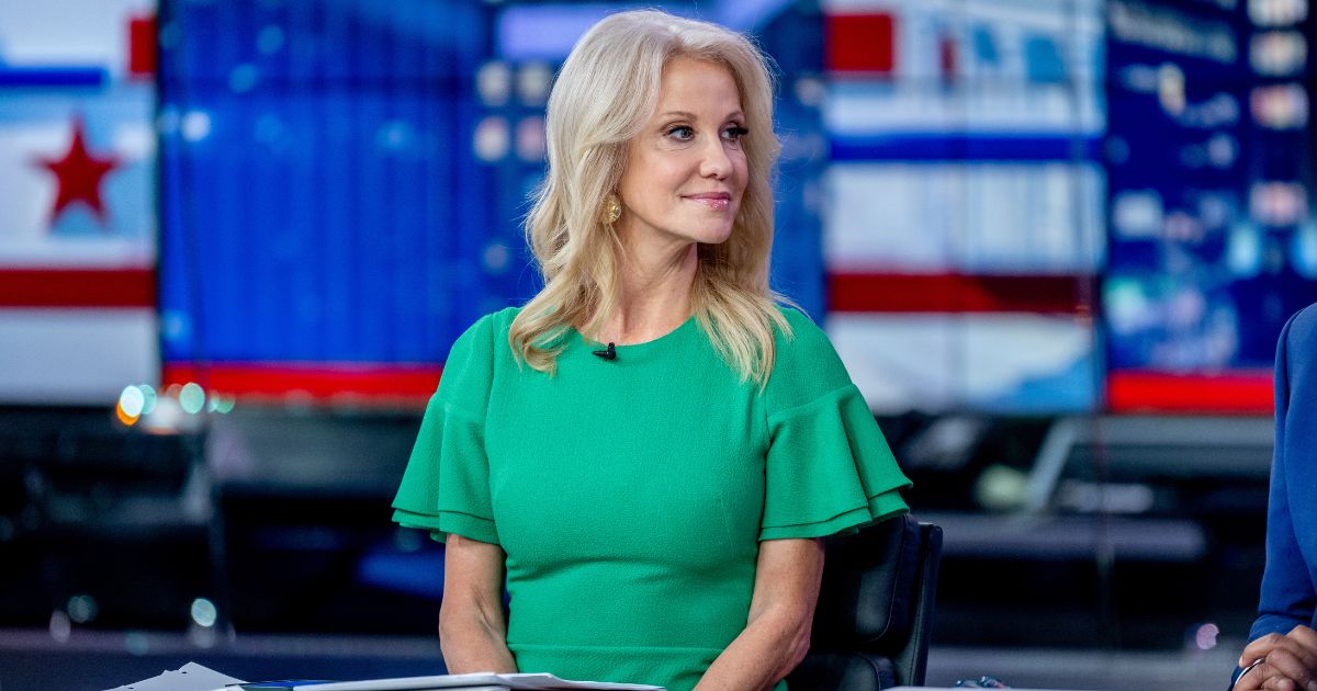 Kellyanne Conway, a White House Senior Advisor to former U.S. President Donald Trump, attends FOX News Channel’s "Democracy 2022: Election Night" at Fox News Channel Studios on Nov. 8, 2022, in New York City.