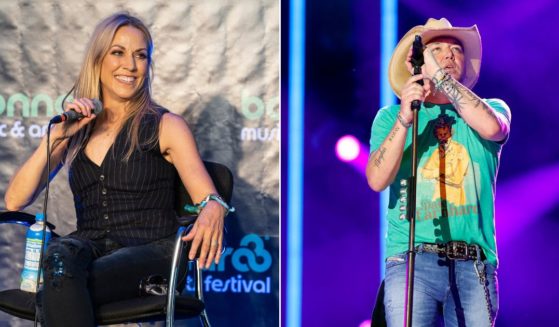 Singer Sheryl Crow speaks out regarding country singer Jason Aldean.