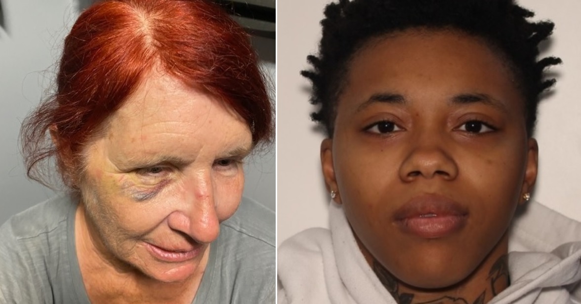 Former Lowe's employee Donna Hansbrough, left; theft suspect Takyah Berry, right.