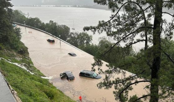 The United States Military Academy, located at West Point, New York, experienced severe flood Sunday.