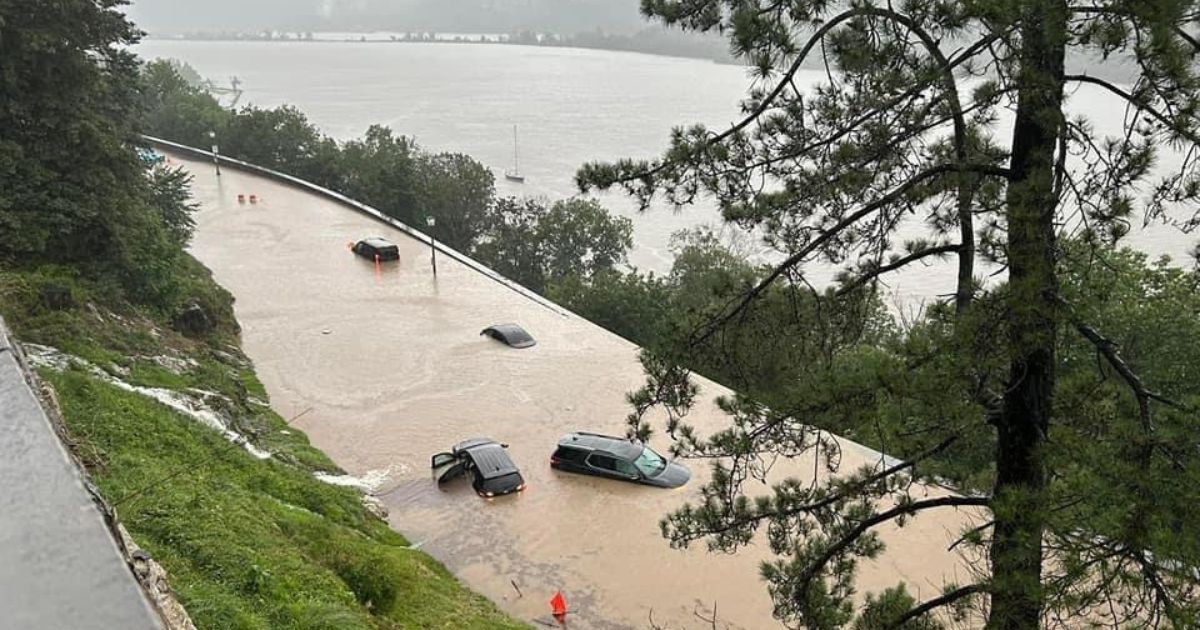 The United States Military Academy, located at West Point, New York, experienced severe flood Sunday.