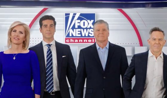 In a Monday tweet, Fox News revealed its new prime-time lineup. From left to right, Laura Ingraham, Jesse Watters, Sean Hannity and Greg Gutfeld.