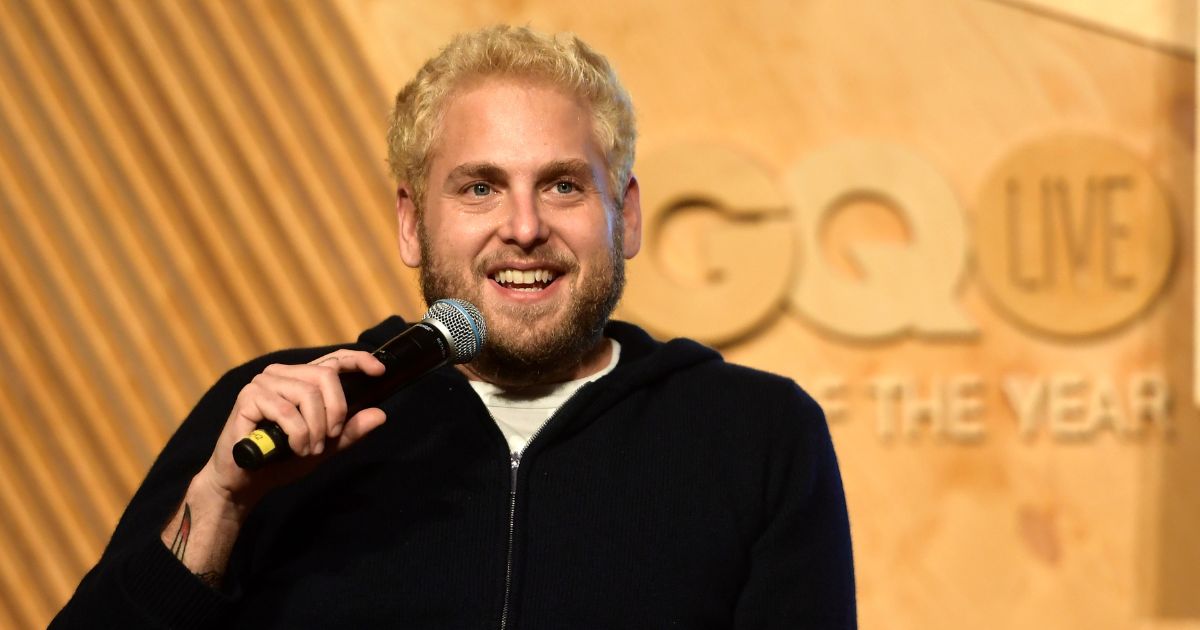 Jonah Hill speaks onstage at NeueHouse Los Angeles on Dec. 7, 2018, in Hollywood, California.