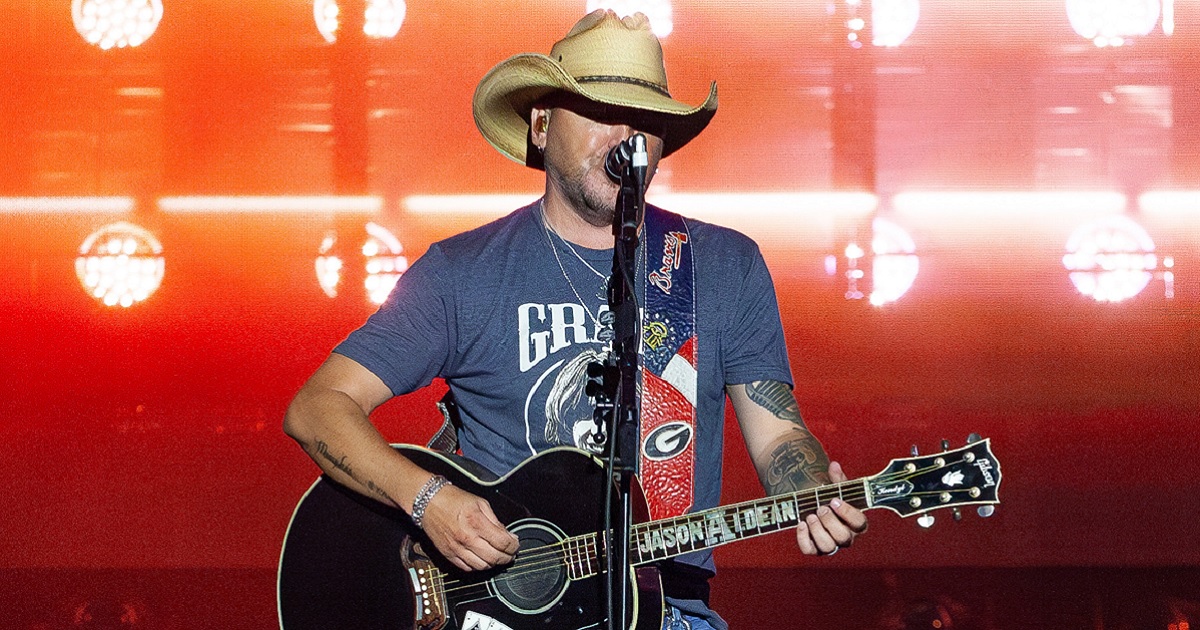Country music star Jason Aldean, pictured during a July 22 concert at Country Thunder Wisconsin in Twin Lakes, Wisconsin.