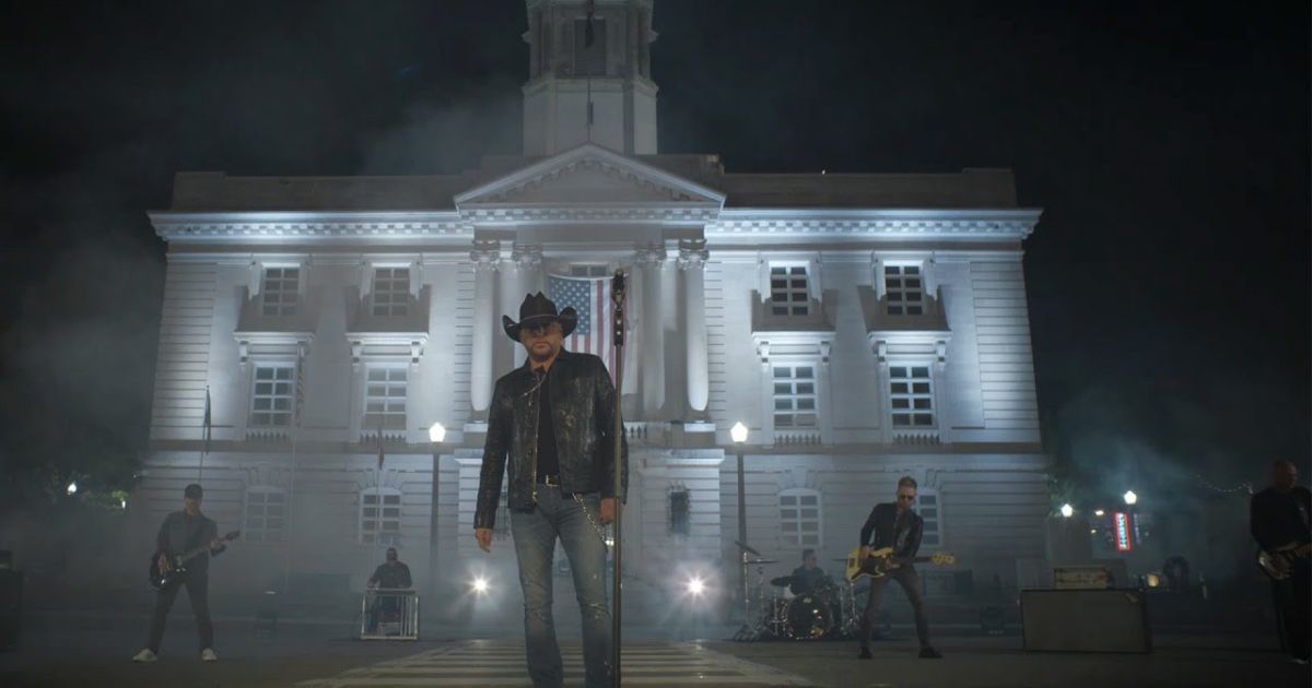 Leftists furious as Jason Aldean burns Blue Cities in new video: ‘Try it in a Small Town’