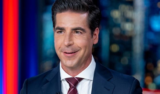Fox News host Jesse Watters is pictured on the set of "Jesse Watters Primetime," the show filling the 8 p.m. daily slot on Fox News that used to be occupied for former Fox host Tucker Carlson. In its first full week, the revamped Fox prime-time lineup stomped liberal competitors MSNBC and CNN in the ratings.