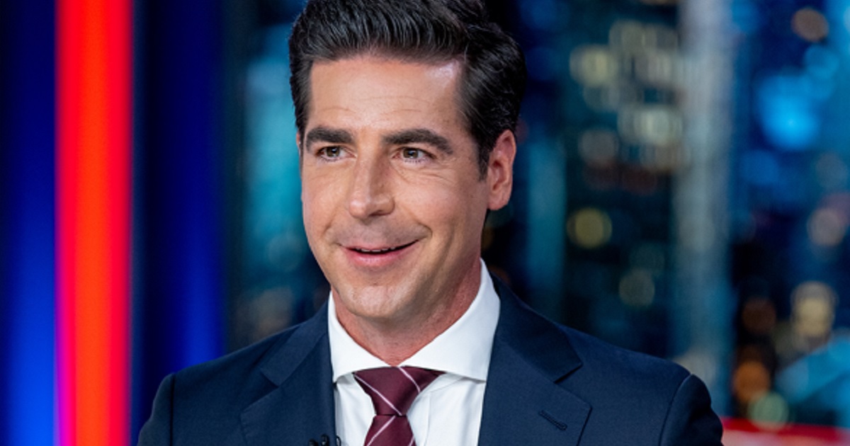 Fox News host Jesse Watters is pictured on the set of "Jesse Watters Primetime," the show filling the 8 p.m. daily slot on Fox News that used to be occupied for former Fox host Tucker Carlson. In its first full week, the revamped Fox prime-time lineup stomped liberal competitors MSNBC and CNN in the ratings.