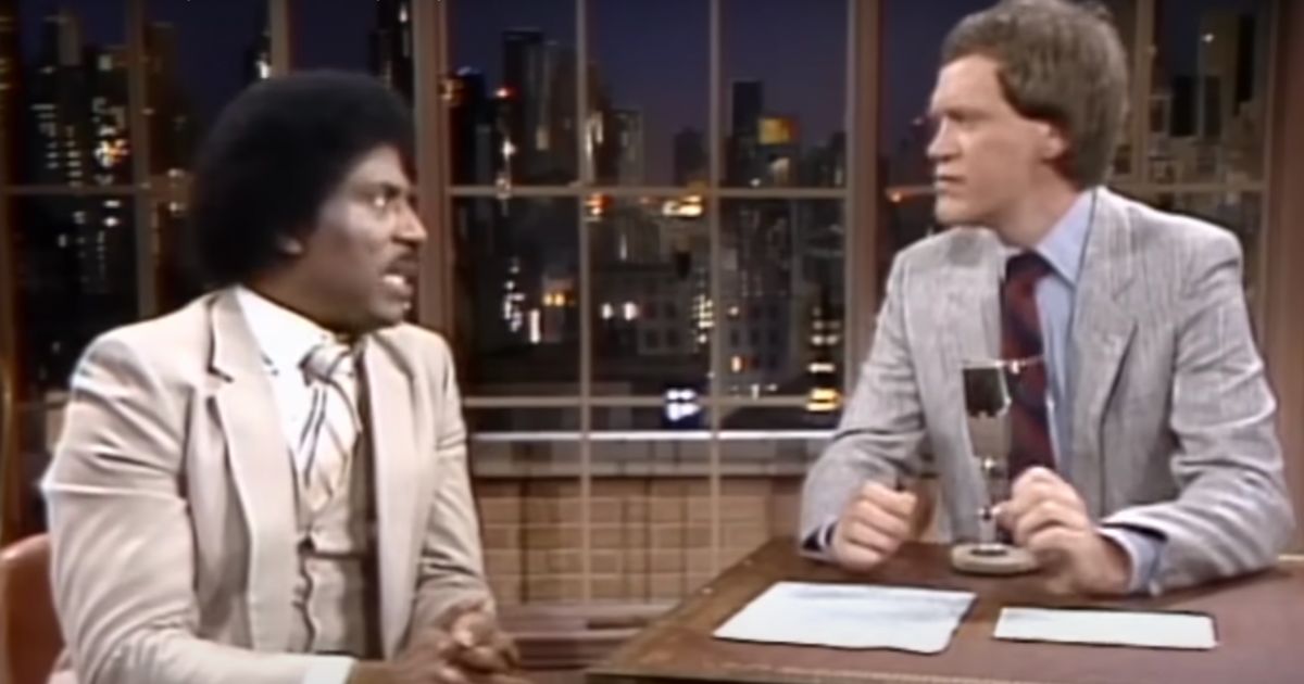 On May 4, 1982, Little Richard went on the “Late Night with David Letterman” show and talked about how turning to God made him realize that he wasn’t gay.