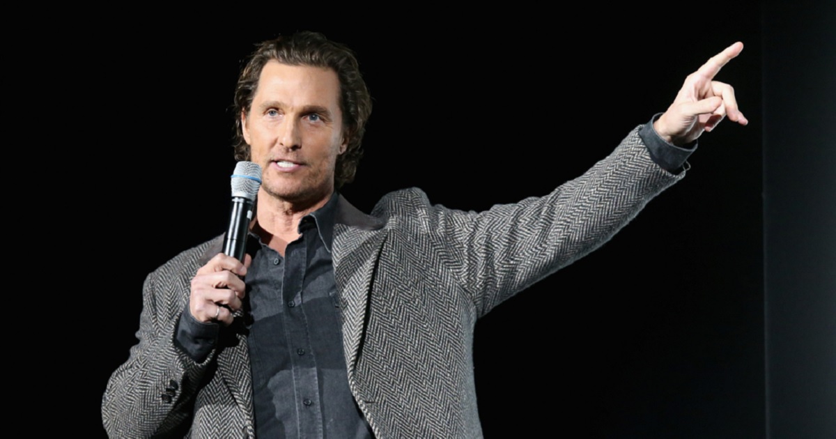 Actor Matthew McConaughey, pictured in a January 2020 file photo.