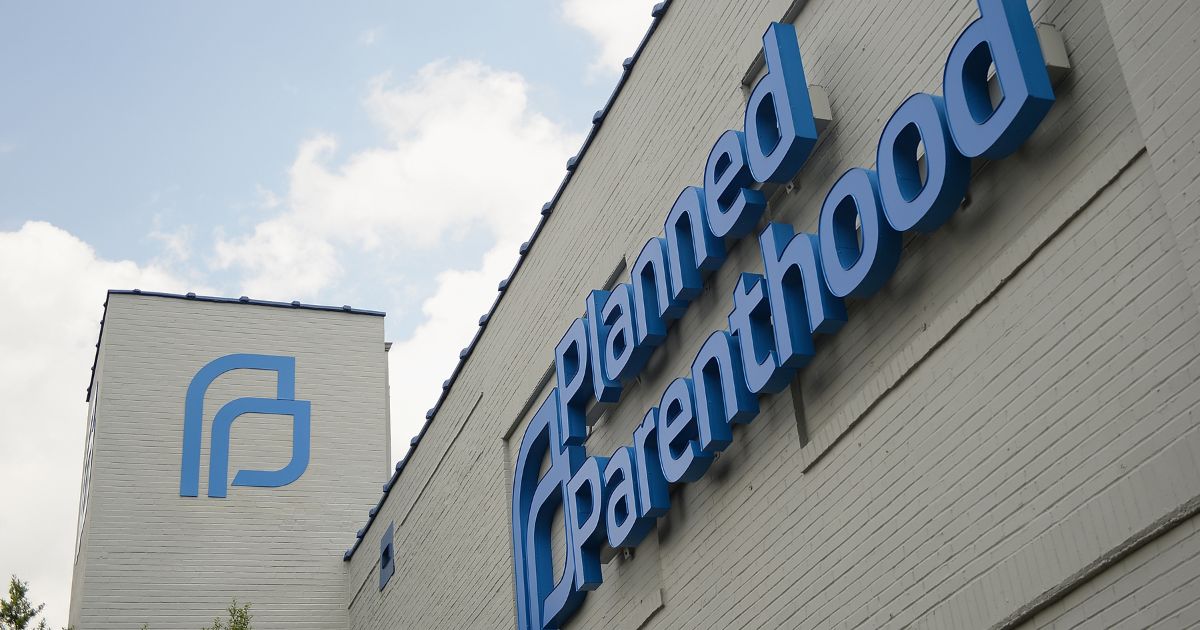 The exterior of a Planned Parenthood Reproductive Health Services Center is seen on May 28, 2019 in St Louis, Missouri.