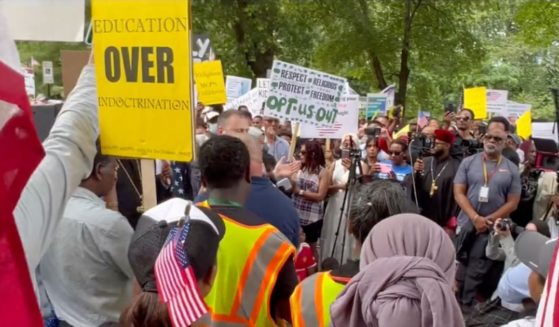 On Tuesday, 1,000 Arab Muslims, Ethiopian Christians, and Peruvian Catholics met to protest against the Montgomery County school board.