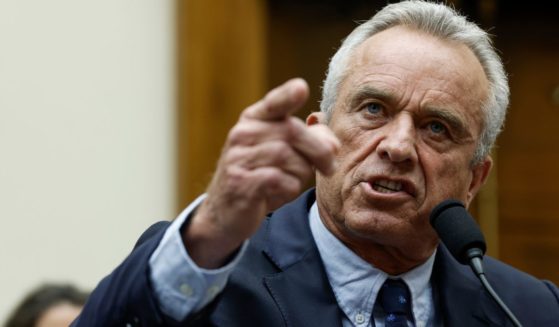 Democratic presidential candidate Robert F. Kennedy Jr. speaks during a hearing with the House Judiciary Subcommittee on the Weaponization of the Federal Government on Capitol Hill on July 20, 2023 in Washington, DC.