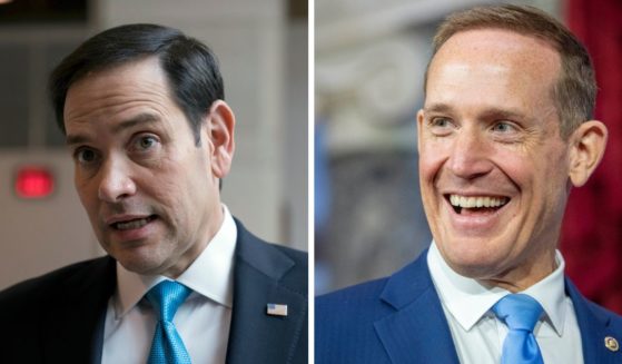 Republican Senators Marco Rubio, left, and Ted Budd, right, recently showed support to push for stronger rules against LGBT activity in the country’s military.