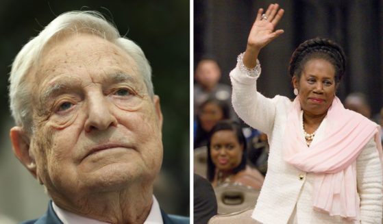 (L) George Soros attends the official opening of the European Roma Institute for Arts and Culture (ERIAC) at the German Foreign Ministry on June 8, 2017 in Berlin, Germany. (R) Sheila Jackson Lee attends the 2023 Texas Black Expo 20th Anniversary corporate awards luncheon at Marriott Marquis Houston on May 19, 2023 in Houston.