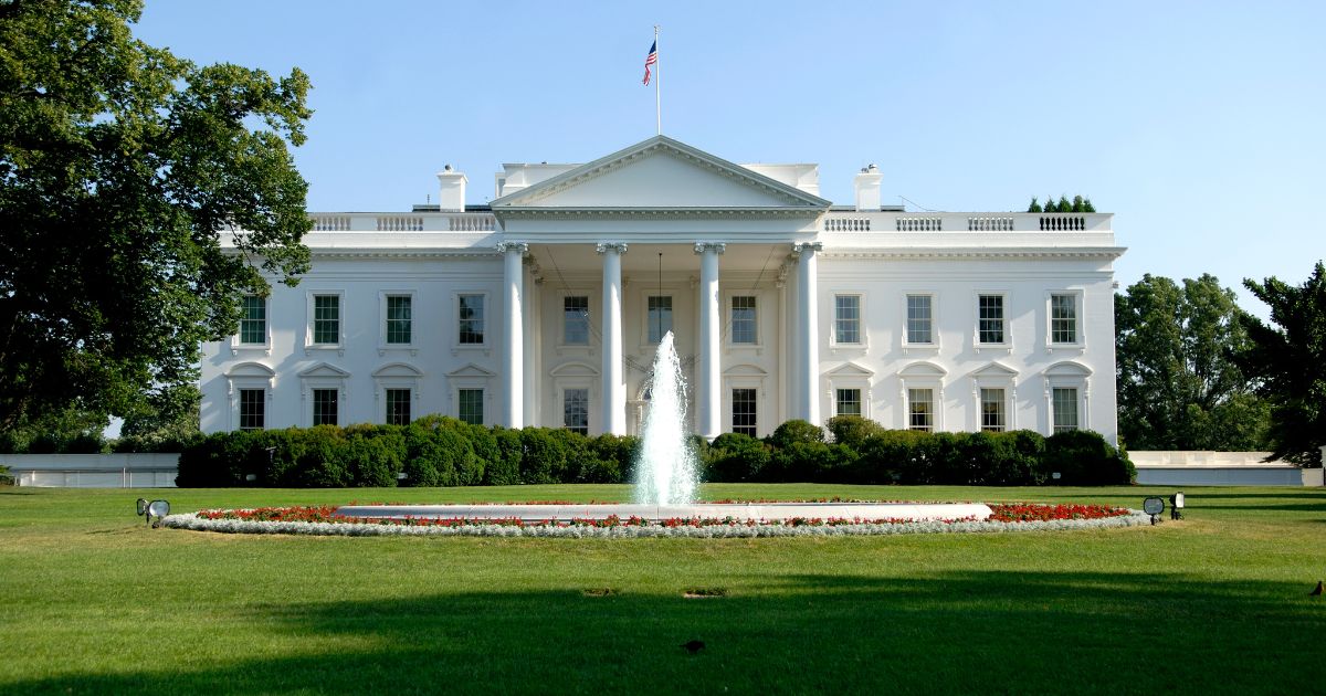 The above image is of the White House.