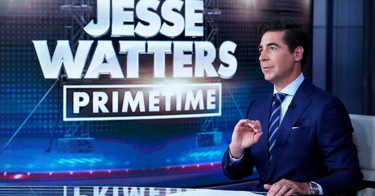 Fox anchor Jesse Watters is seen on "Jesse Watters Primetime" at Fox News Channel Studios on June 29, 2022, in New York City.