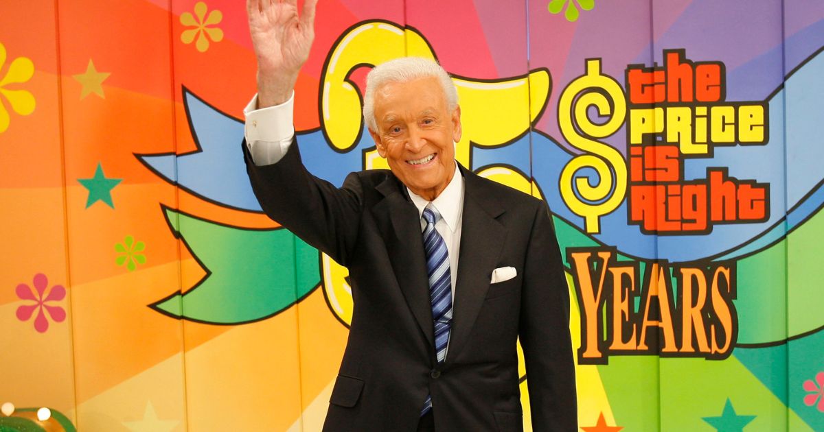Bob Barker poses at his last taping of "The Price is Right" on June 6, 2007, in Los Angeles.