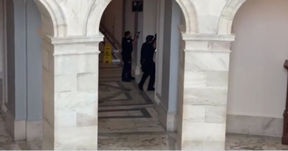 The Senate office buildings were evacuated on Wednesday afternoon in response to a "concerning 911 call."