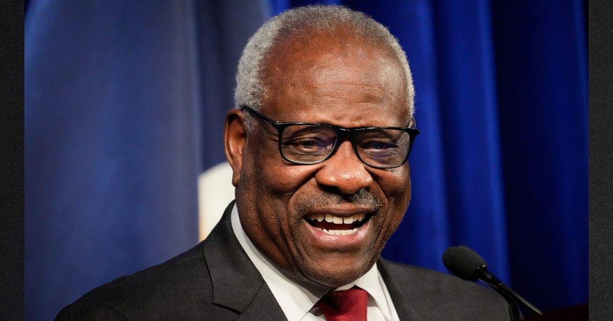 Associate Supreme Court Justice Clarence Thomas, seen in a file photo from October 2021, has released his financial documents in response to criticism from the left.