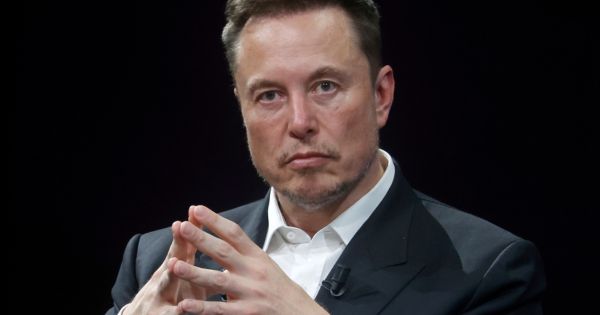 Elon Musk, originally from South Africa, attends the Viva Technology conference in Paris, France, on June 16.