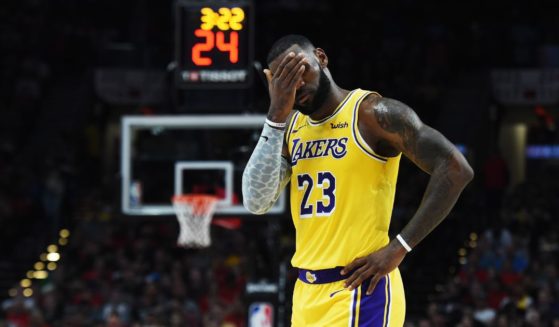 Los Angeles Lakers star LeBron James is seen in a 2018 file photo.