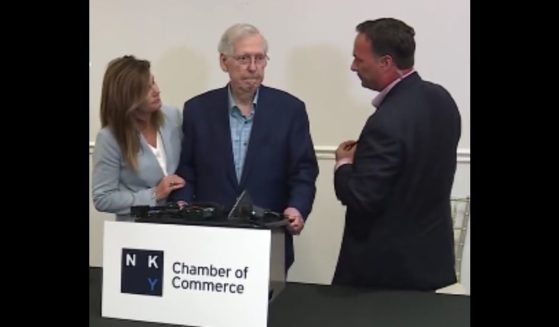 Senate Minority Leader Mitch McConnell apparently experienced another health episode during a news conference in Covington, Kentucky, on Wednesday.