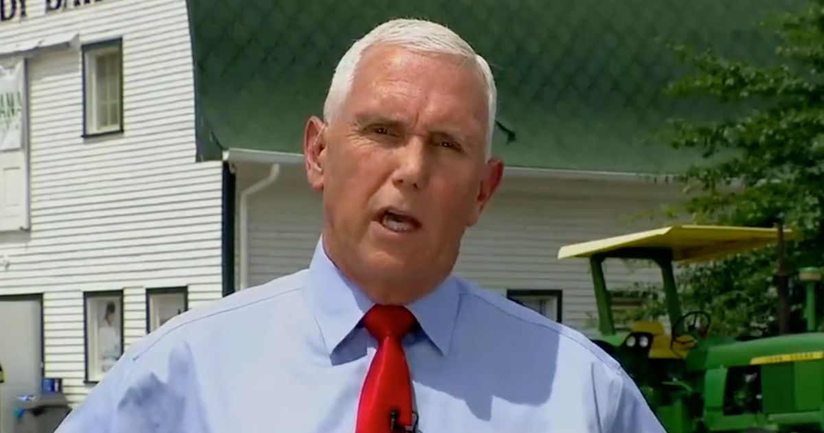 Former Vice President Mike Pence went on Fox News on Wednesday, giving his reaction to the most recent indictment of former President Donald Trump.