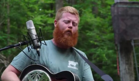 Oliver Anthony records his song "Rich Men North of Richmond" in what has since become a viral video that helped the song reach the top of the iTunes country music chart.