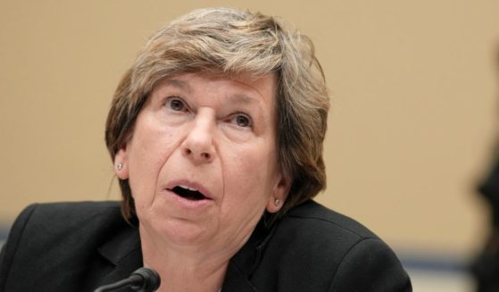 Randi Weingarten, president of the American Federation of Teachers, testifies during a House Oversight and Accountability subcommittee hearing on COVID-19 school closures on Capitol Hill in Washington on April 26.